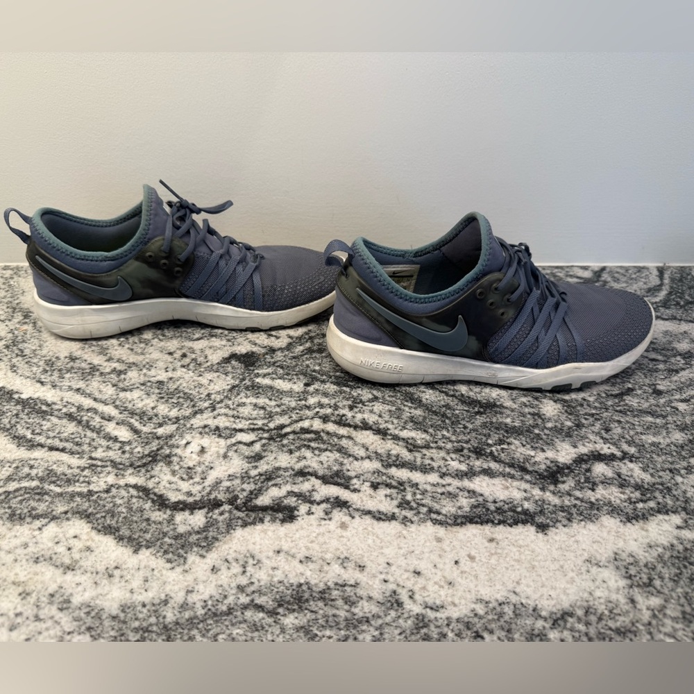 Nike Free TR 7 Blue Running Lite Training Shoes